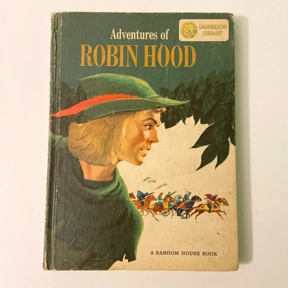 Vintage 1953 Adventures of Robin Hood and Pinocchio Double Sided Book Hardcover - Picture 2 of 16